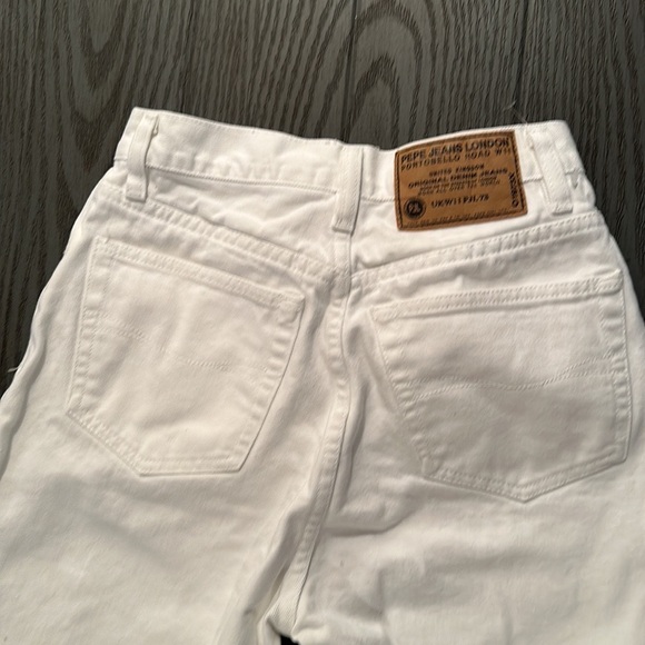 Vintage Pepe White Jeans - - Picture 6 of 7